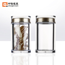 亚克力瓶人参粉海参三七粉瓶灵芝孢子油软胶西洋参片银耳陈皮瓶子