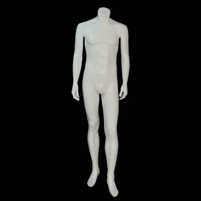 白男模展示架橱窗仿真人体模特