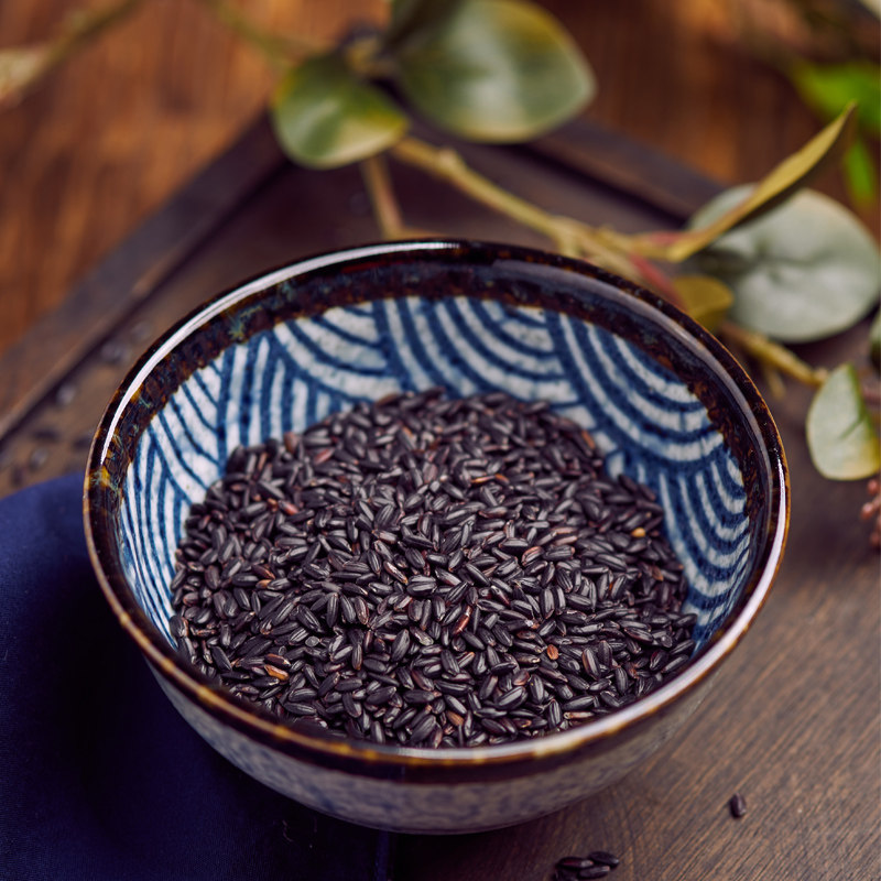 潮妈食养 巴马墨米/黑米 粥料400g 厨房常备的五谷杂粮 真空包装