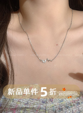 爱心项链~精致高级感小众设计ins风锁骨链2026新款颈链配饰女A