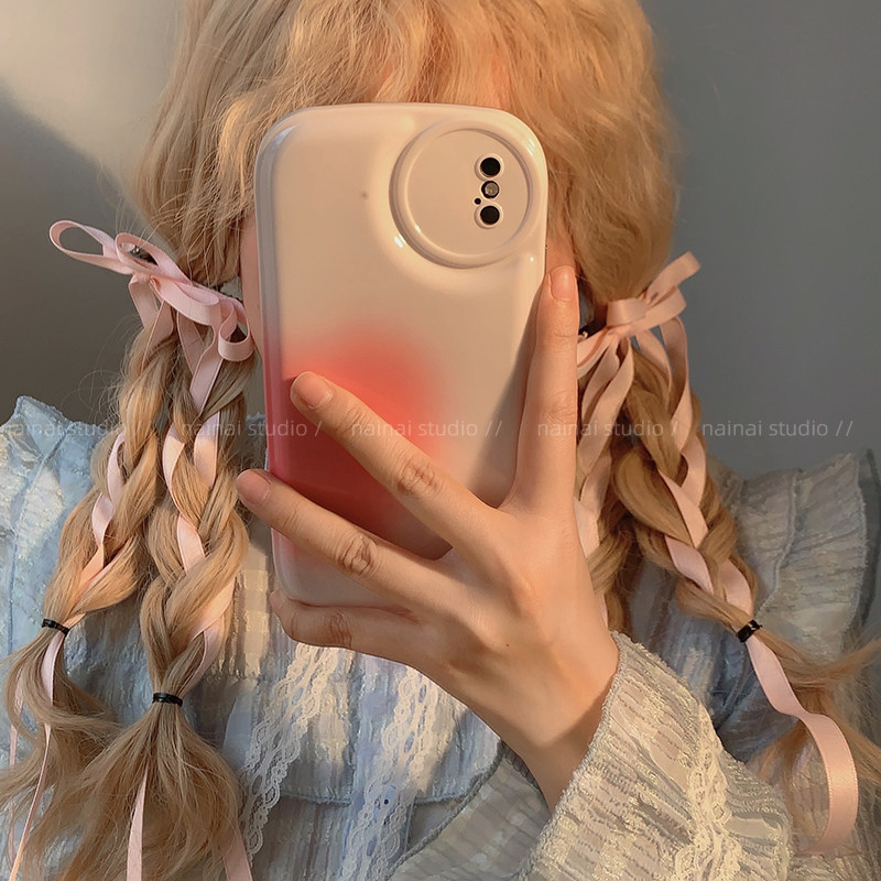 芭蕾风！蝴蝶结长款丝带编发飘带发夹少女甜美绑发双马尾发带发饰