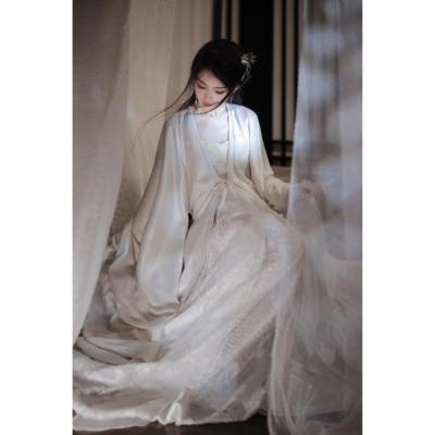 宴山亭汉服长衫原创春秋款