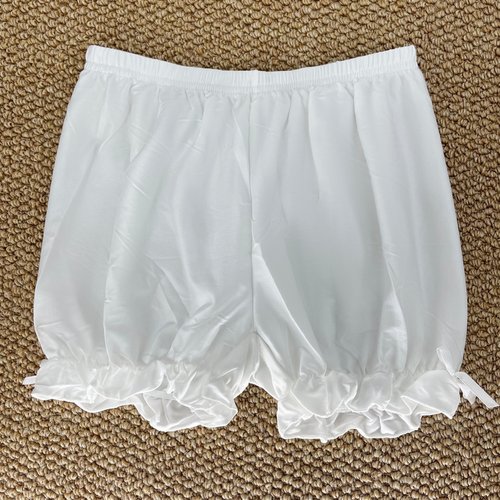 白色安全裤女防走光南瓜裤灯笼裤