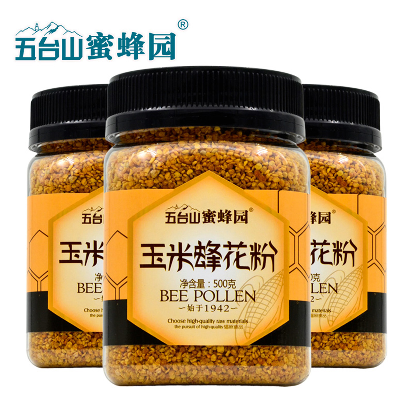 五台山蜜蜂园玉米花粉量贩装