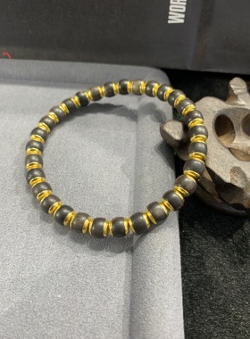 驴蹄子金盾单圈手串文玩饰品配饰diy