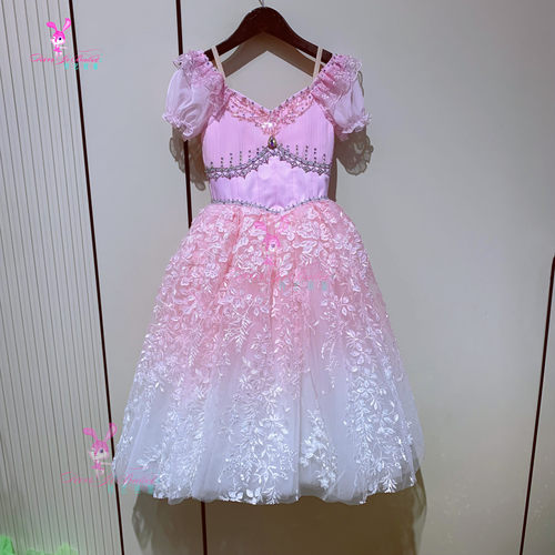 丹艺简易芭蕾舞仙女裙天鹅湖长纱裙演出服表演服比赛服专业定制