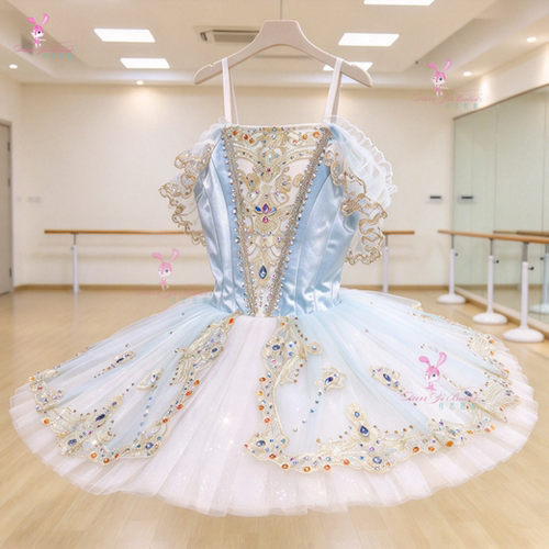 丹艺芭蕾舞服帕吉塔波兰舞曲演出服盘裙tutu比赛服表演服专业定制