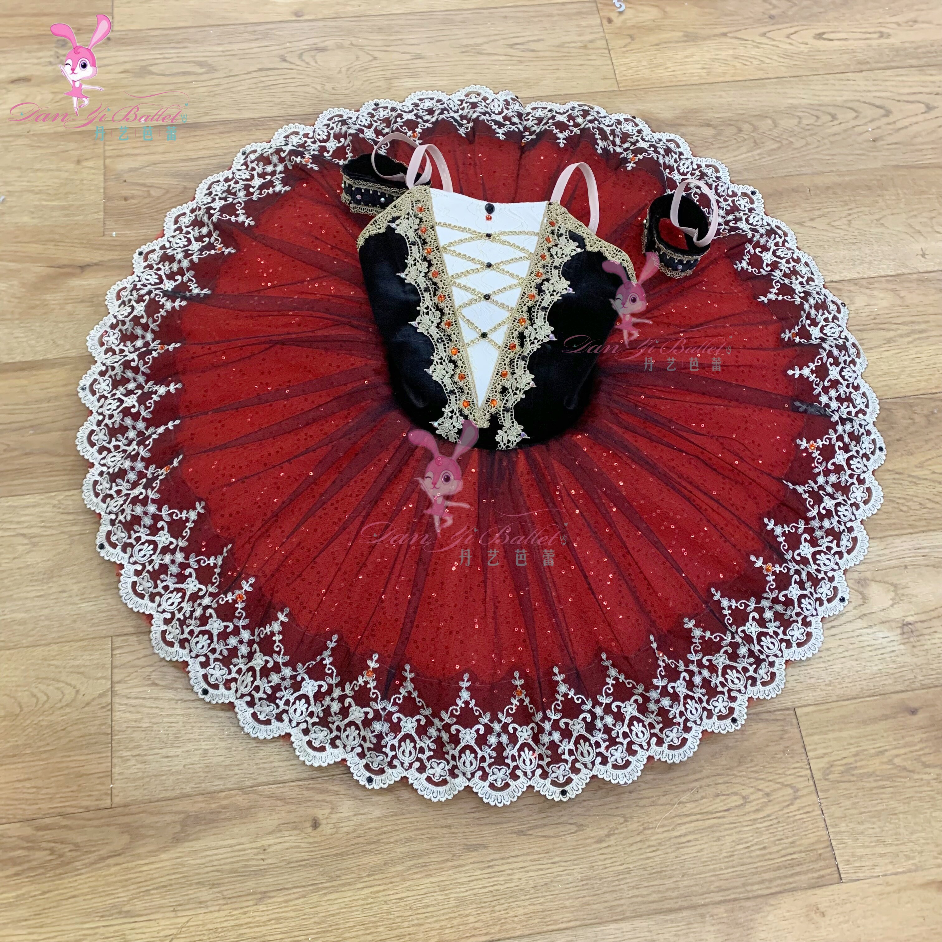 丹艺芭蕾舞服唐吉柯德艾斯美拉达盘裙tutu裙比赛服演出服专业定制