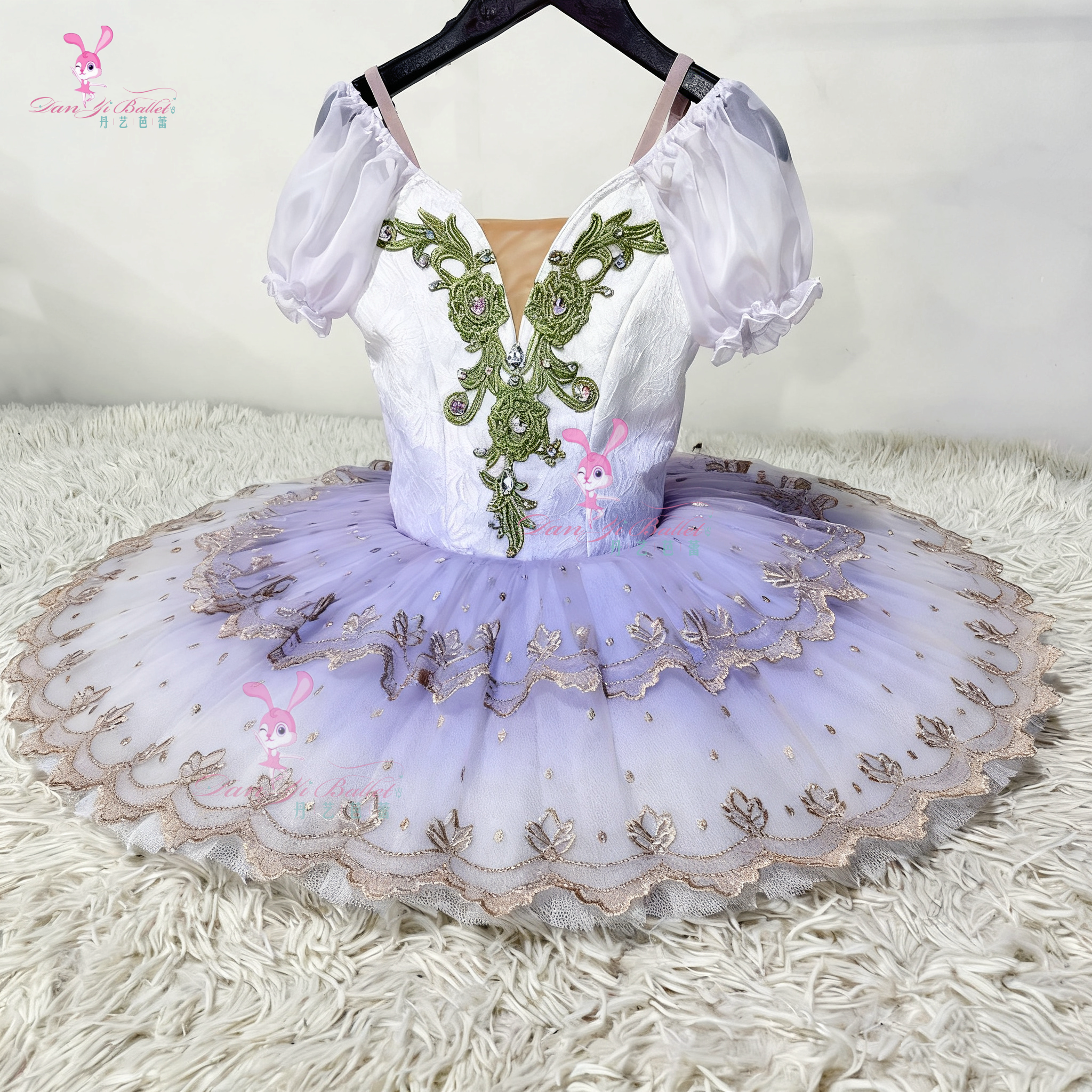 丹艺简易水泽仙子仙女娃娃芭蕾舞盘裙tutu比赛服舞台六一专业定制