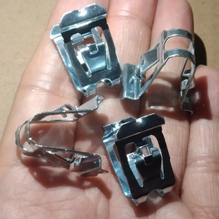 适配奔驰C180 A180 C260 C200 E300顶棚拉手遮阳板钢铁夹卡扣卡子