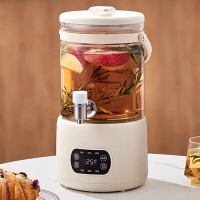 220V110V伏养生壶玻璃煮茶器电热水壶黑花茶煮茶壶出口北美加日台