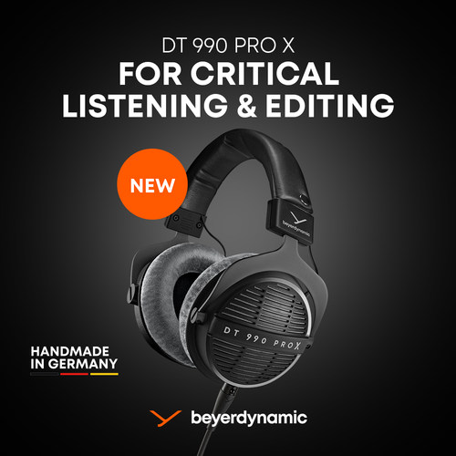 拜雅DT 990 PRO X 头戴式监听 开放耳机 DT900PRO X