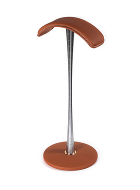 HS270 小蛮腰耳机支架 真牛皮头梁可保护头戴式耳机展示架