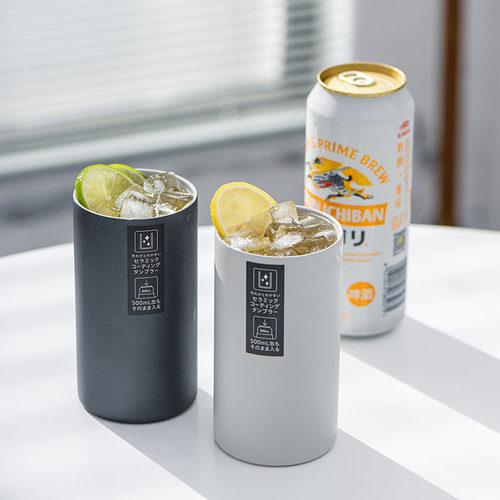 日本asvel不绣钢陶瓷内胆保温杯