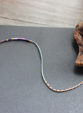 万事抬头手工编织手绳龙抬头彩绳