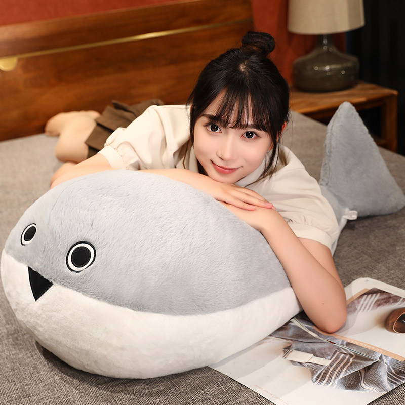 SAKAKABAN 인형 거북이 긴 머리 소녀 잠자는 베개 대형 봉제 장난감 헝겊 인형 인형 추악한 귀여운 인형