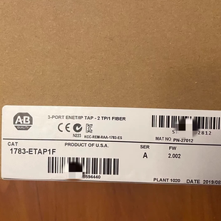 1783-ETAP1F EtherNet/IP TAP-2个铜端口/1个光纤端口 1783ETAP1F