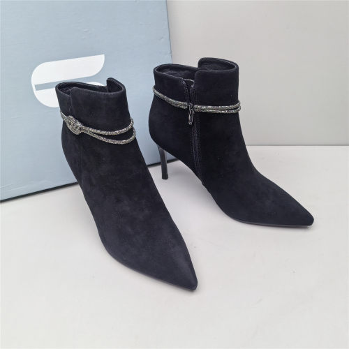 comely/康莉正品撤柜时尚尖头细高跟女新款气质羊皮侧拉链短筒靴