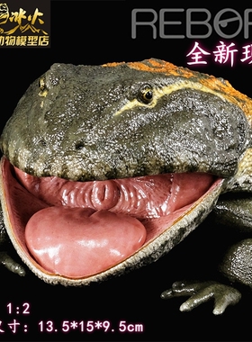 REBOR侏罗纪恐龙25/超可动魔鬼蛙超可动恶魔角蛙成人模型玩具现货