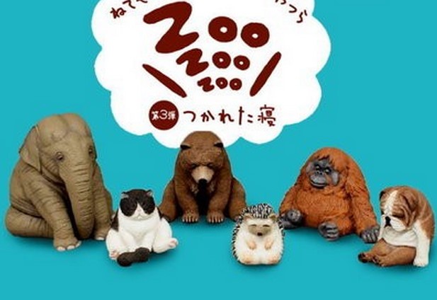 寝萌肚子扭蛋zoozoo动物睡觉休眠