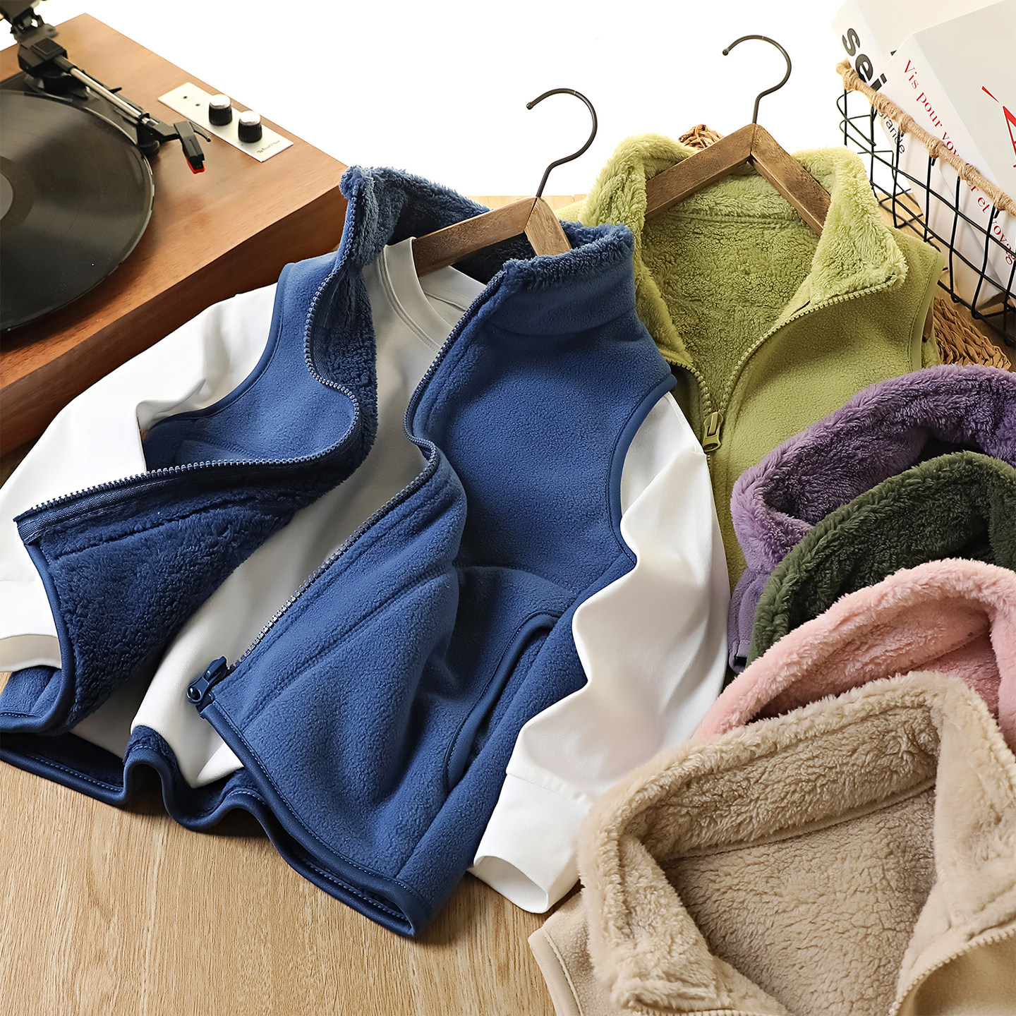 男童摇粒绒马甲儿童加绒背心外穿秋冬装2025新款男孩保暖马夹加厚,童装/婴儿装/亲子装,马甲,淘宝优惠券,粉丝福利购,淘宝优惠卷