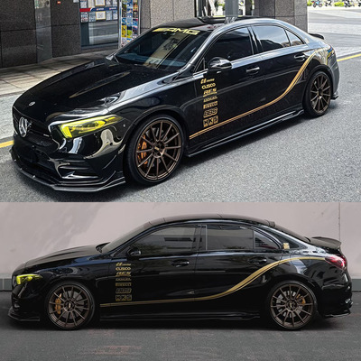 奔驰AMG赛车装饰改装汽车