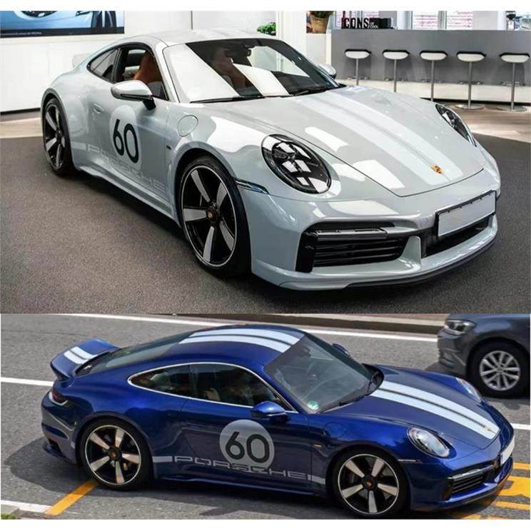保时捷911sport 992车贴车身侧裙60数字拉花彩贴全车改装贴纸机盖,汽车用品/电子/清洗/改装,汽车装饰贴/反光贴,淘宝优惠券,粉丝福利购,淘宝优惠卷