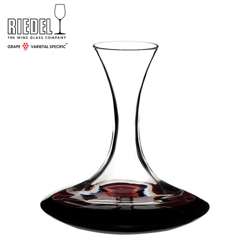 奥地利进口riedel醴铎手工水晶玻璃红酒醒酒器葡萄酒分酒器盛酒器