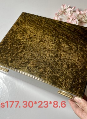 金丝楠首饰盒阴沉木复古大珠宝箱