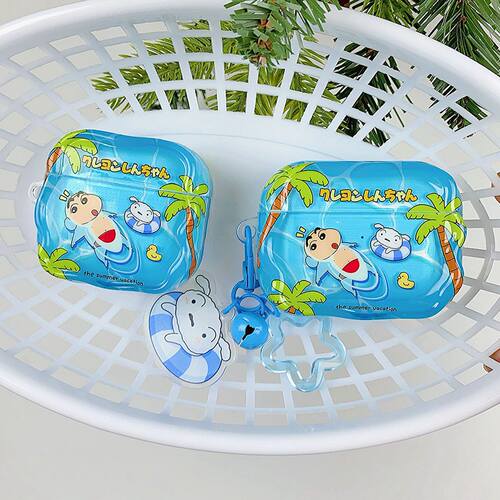 ins夏日度假游泳小新airpods4保护套airpod3适用苹果pro3耳机壳二代无线蓝牙1第三代2代airpodpro2代四代
