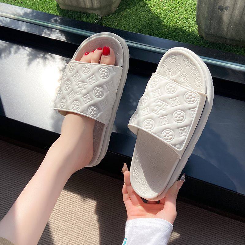 懒人拖鞋女外穿夏季新款网红时尚ins居家厚底一字拖休闲百搭凉拖,居家布艺,居家凉拖/凉鞋,淘宝优惠券,粉丝福利购,淘宝优惠卷