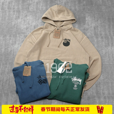 特价Stussy连帽卫衣帽衫