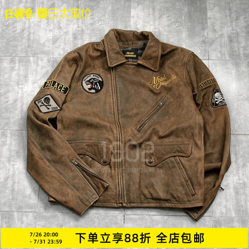 PALACENEIGHBORHOOD皮衣夹克