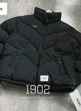 WTAPS22AW白标厚棉服外套