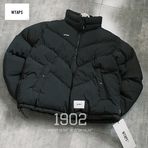 WTAPS22AW白标厚棉服外套