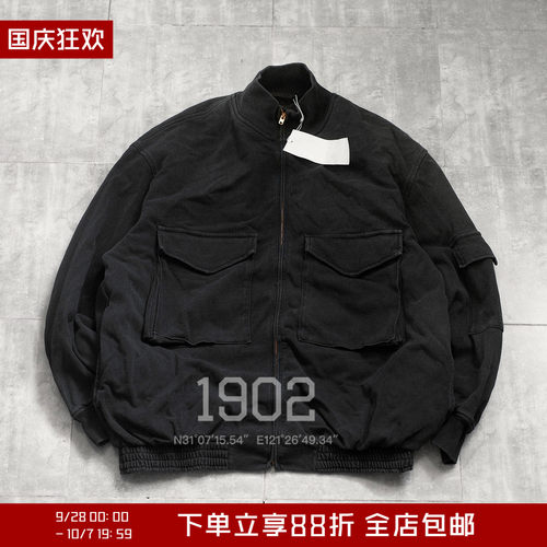 现货COMOLIG8水洗做旧夹克