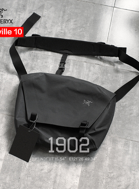 现货 始祖鸟 Granville 10L 户外斜挎包防水机能单肩包 邮差包