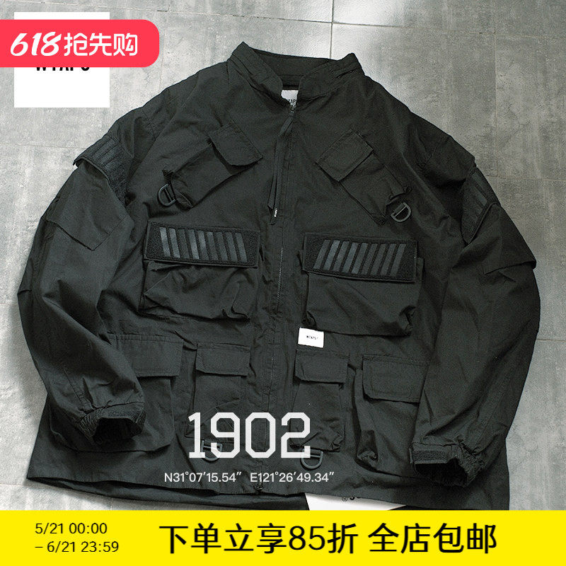 现货 WTAPS 19AW MODULAR / JACKET.COTTON. 八袋机能工装夹克