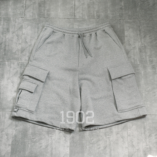 现货 BEAMS X FreshService SWEAT CARGO SHORTS 联名款毛圈短裤