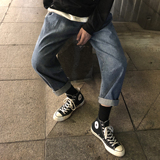 双II大货主推！超高转化！cec坠感宽松老爹裤C303-CR06P68，男装牛仔裤，电商C303