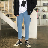 新品chic工装牛仔裤男小脚裤BM355P65，男装牛仔裤，电商C303