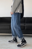 备货2万件！数据超赞！2021春季大货主推宽松牛仔裤男NB60P55，男装牛仔裤，电商C303