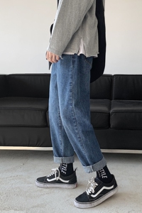 备货2万件！数据超赞！2021春季大货主推宽松牛仔裤男NB60P55图片