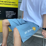 转化高！短裤男女中性五分裤中裤宽松沙滩裤NB171P25，男装休闲裤，电商C303