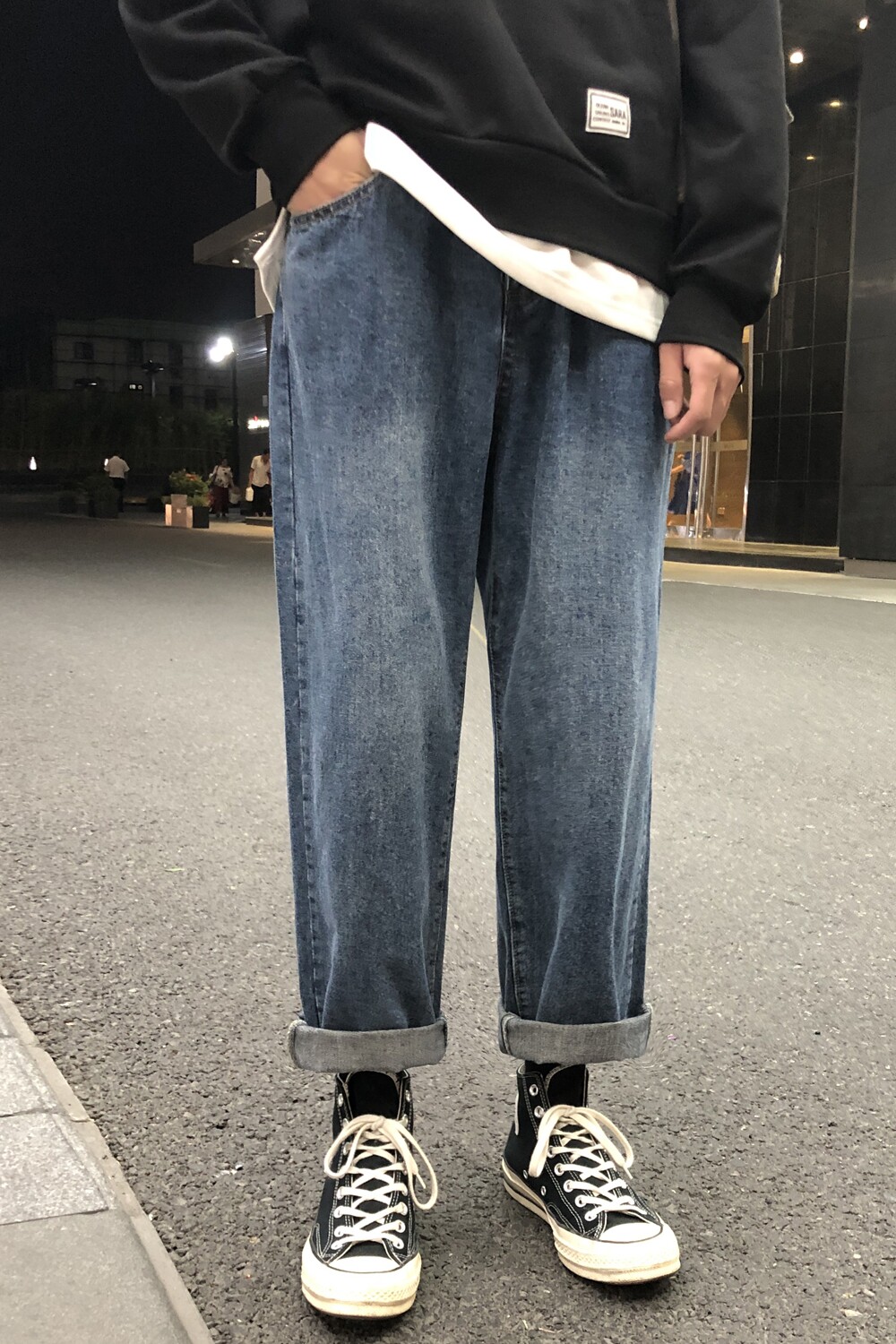 双II大货主推！超高转化！cec坠感宽松老爹裤C303-CR06P68,男装牛仔裤,电商C303