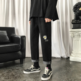 备货2w件推！雏菊牛仔九分裤宽松中性男女NB101P58（控68），男装牛仔裤，电商C303