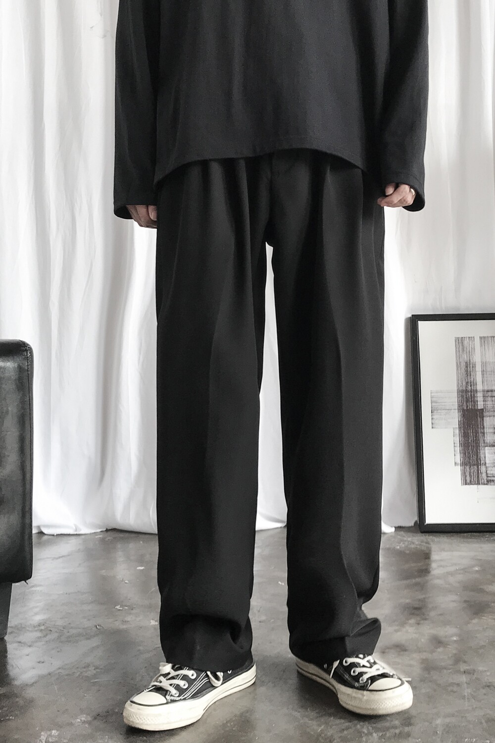 2021春季主推西裤拖地裤宽松直筒裤休闲裤男NB59P58,男装休闲裤,电商C303