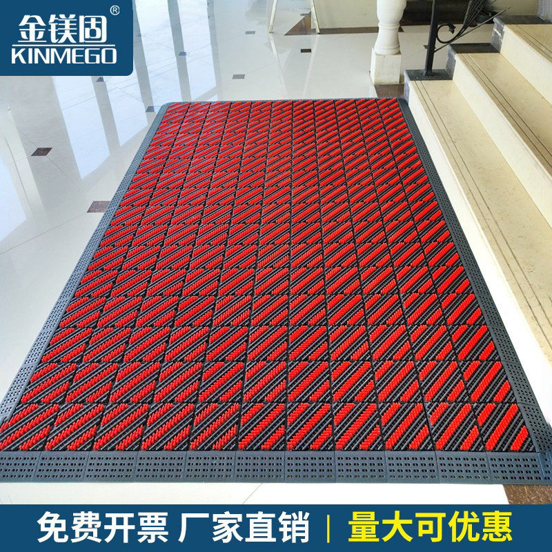 户外下雪天防滑地垫酒店进门大门口脚垫室外入户门垫商用拼接地毯