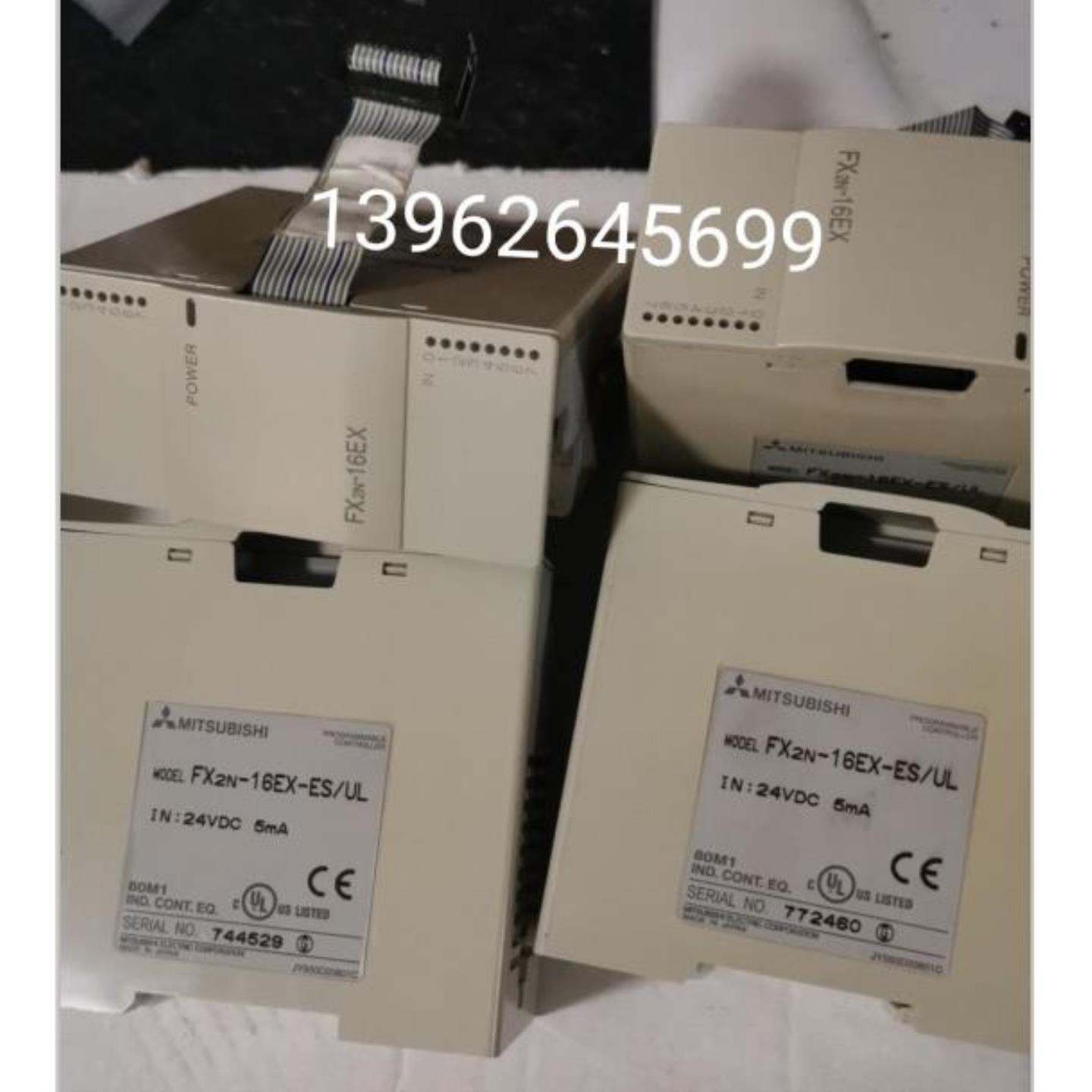 正品原装3菱可编程序控制器FX2N-16EX-ESUL扩展模块现货实询价