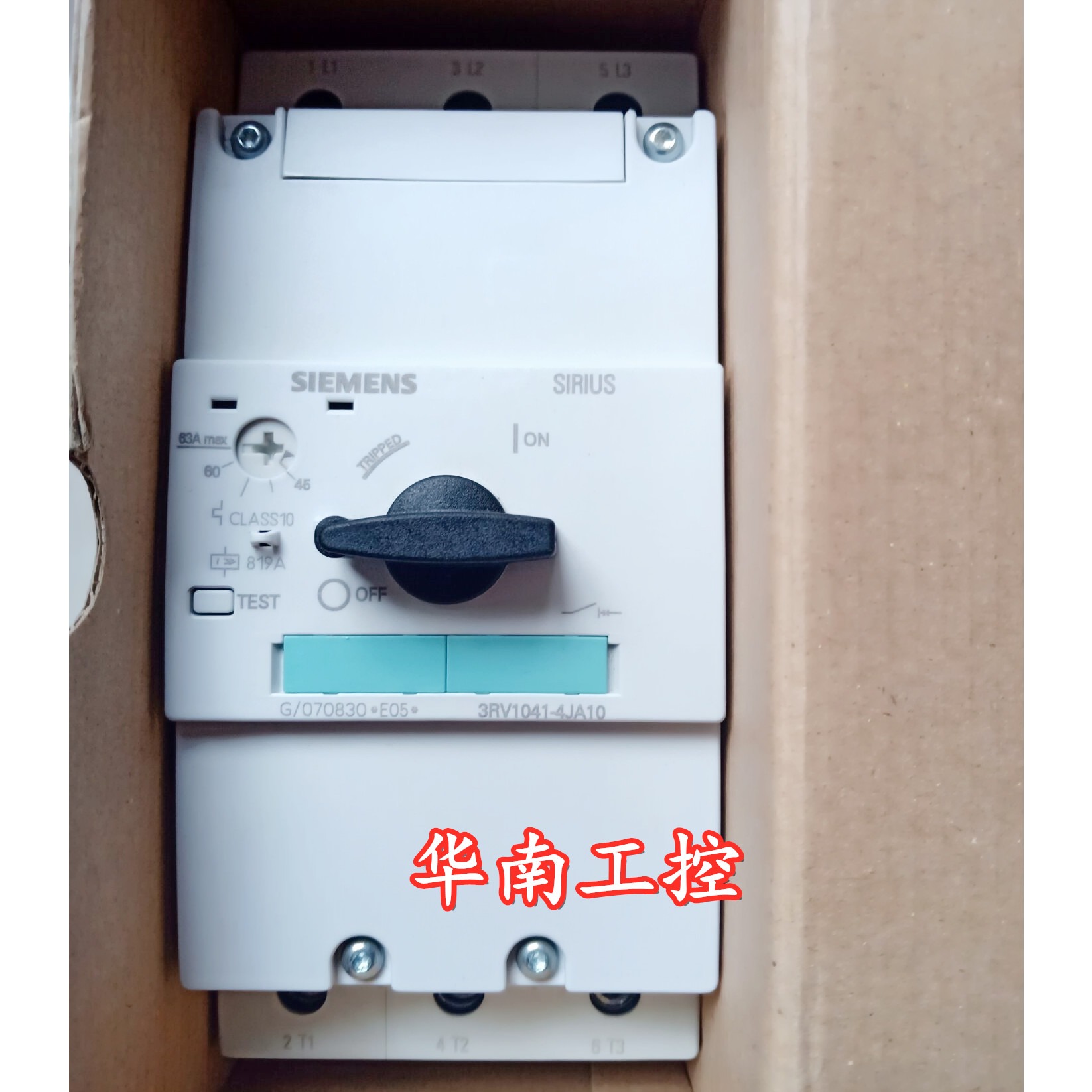 原装正品马达保护断路器 3RV1041-4JA10 3RV1041-4FA10询价